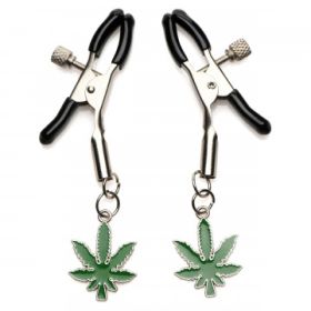 Mary Jane Nipple Clamps - Green